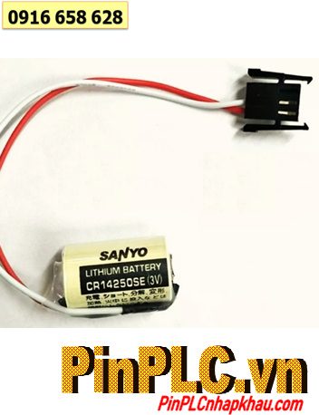 Sanyo CR14250SE, Pin PLC Sanyo CR14250SE (chân thép) lithium 3v 1/2AA (X.xứ Nhật)
